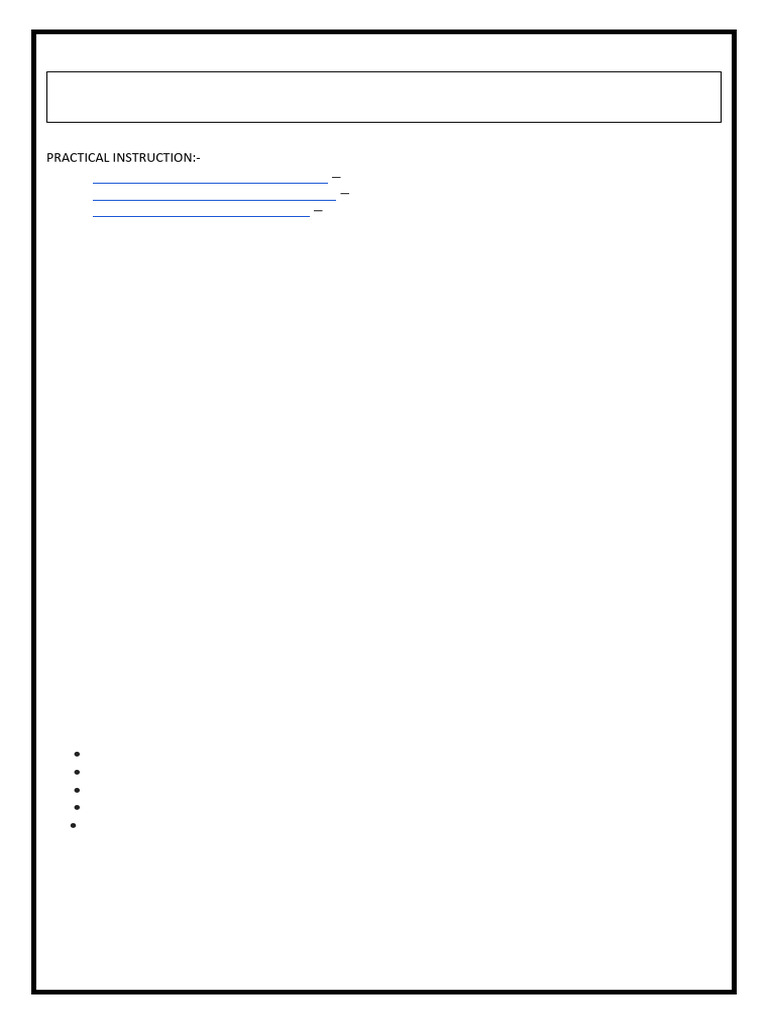 Class 10 IT Practical Record 2025-26 | PDF