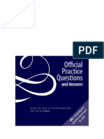 Official Practice Questions and Answers PDF