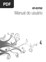 Manual Celular Samsung GT-C3752