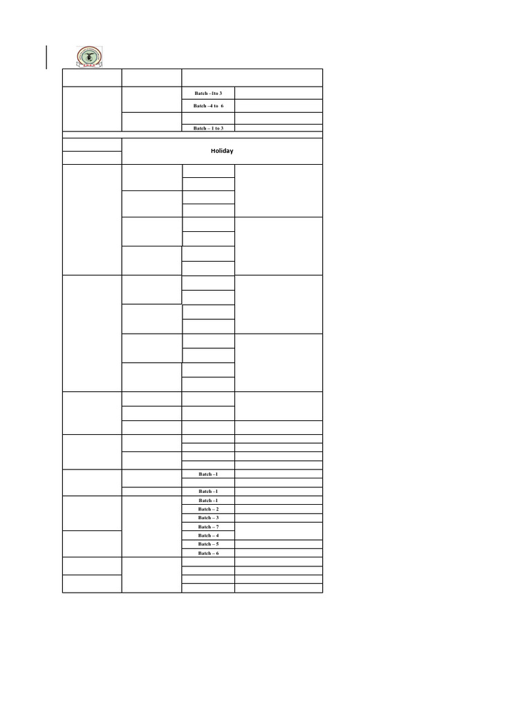 HSC Exam Schedule for Science Batches | PDF
