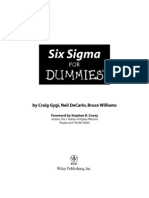 6 Sigma for Dummies