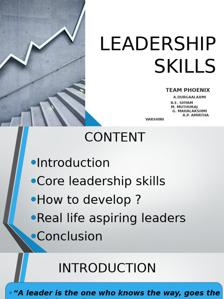Essential Leadership Skills Guide | PDF