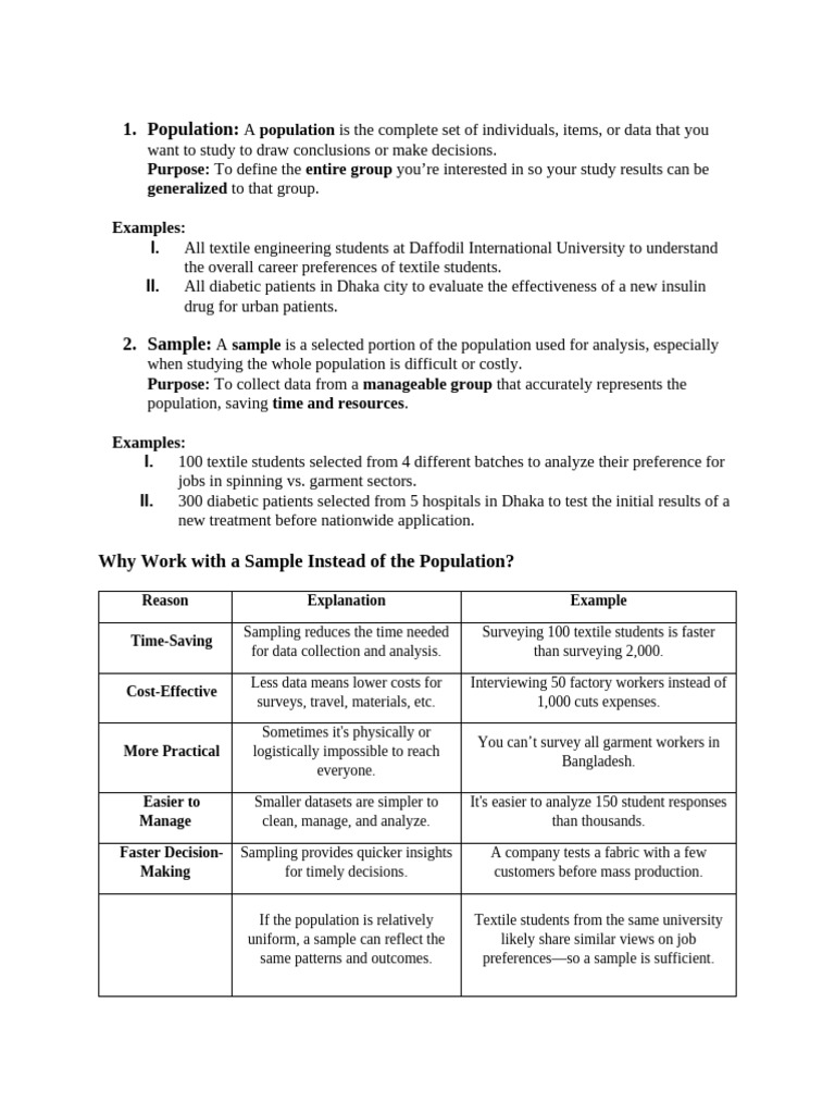 For Exam_Sampling Technique | PDF | Sampling (Statistics) | Stratified ...
