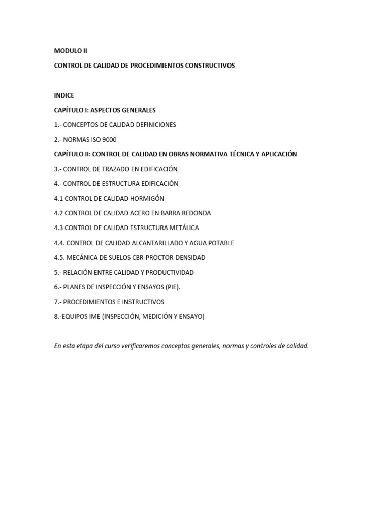 Control de Calidad en Construcción | PDF | Hormigón | Calidad (comercial)