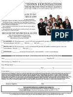 Corrections Foundation's Payroll Deduction Form