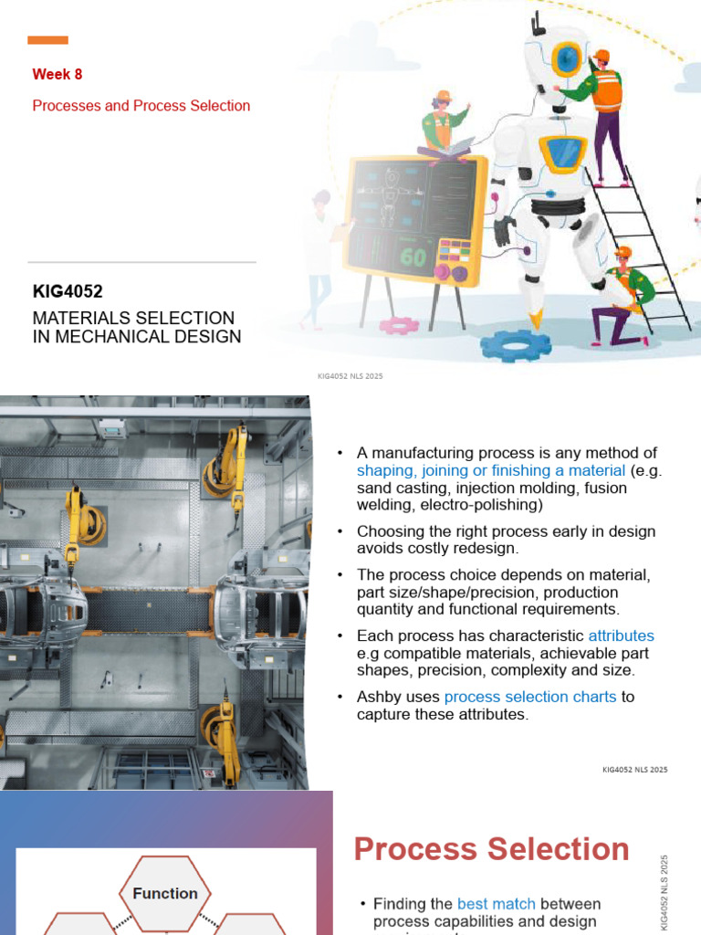 Week 8-9 - Process Selection_student | PDF | Science | Applied And ...