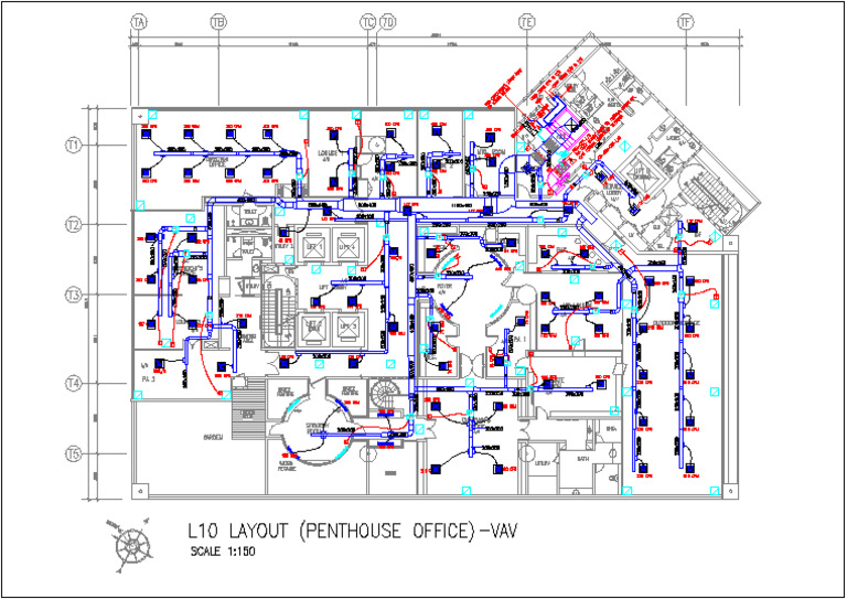As-Built of a Penthouse | PDF