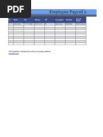 Payroll Journal Entry Template Guide | PDF