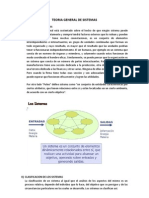 Teoria General de Sistemas