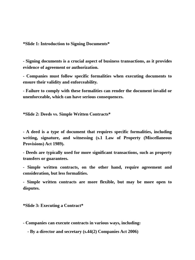 Document Signing Best Practices Guide | PDF | Deed | Signature