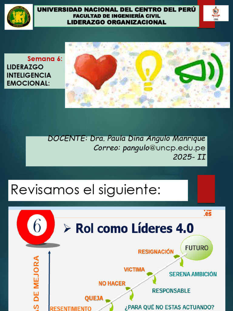Liderazgo e Inteligencia Emocional en Proyectos | PDF | Las emociones ...