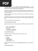 Best Practicum Report Format Guide | PDF | Psychotherapy | Counseling ...