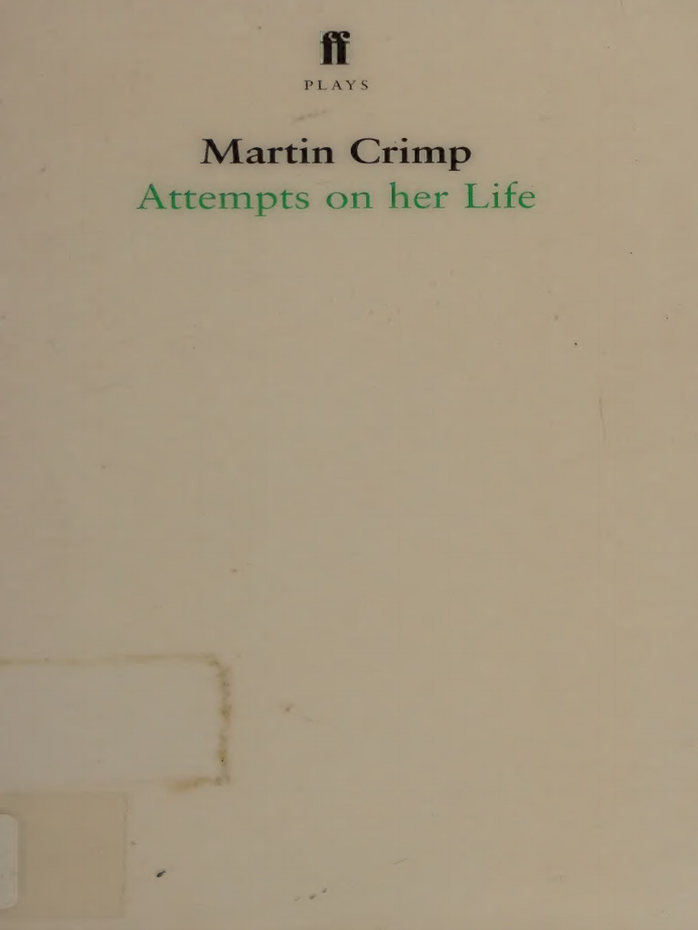 Martin Crimp's Attempts on Her Life | PDF | Trees