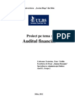 Auditul Financiar