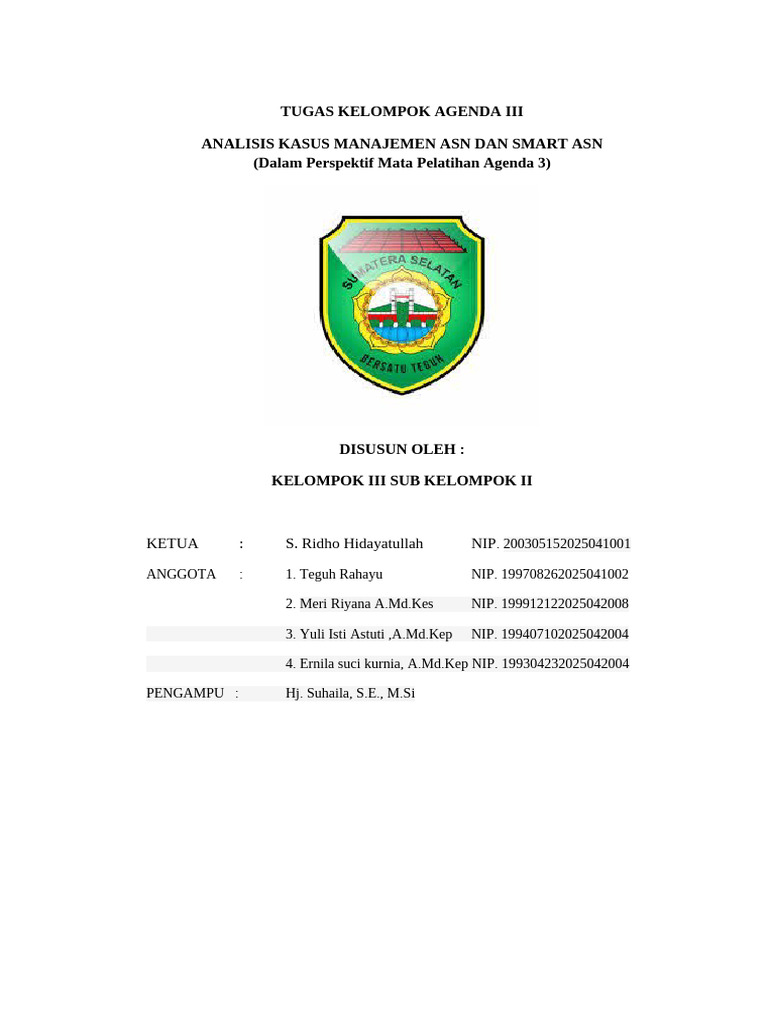 Analisis Manajemen dan SMART ASN | PDF