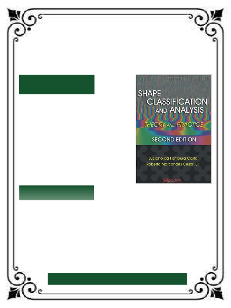 Shape Classification and Analysis Theory and Practice 2nd Edition ...