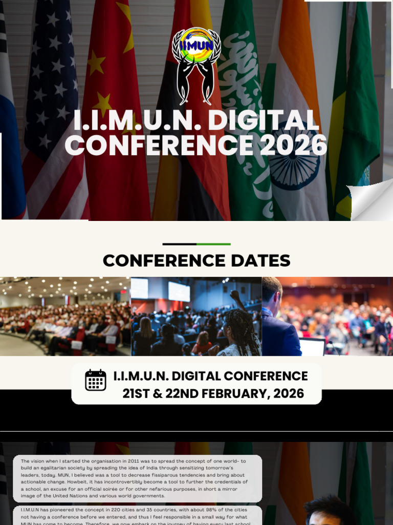 I.I.M.U.N. Digital Conference 2026 | PDF