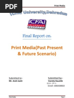 Download Print Media Past Present and Future Scenario by Mukul31w SN98559373 doc pdf
