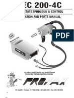 AEC 200-4C: Solid State Spoolgun & Control Operation and Parts Manual