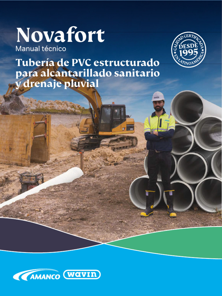 Tubería PVC Novafort para Alcantarillado | PDF | Rigidez | Tubería ...