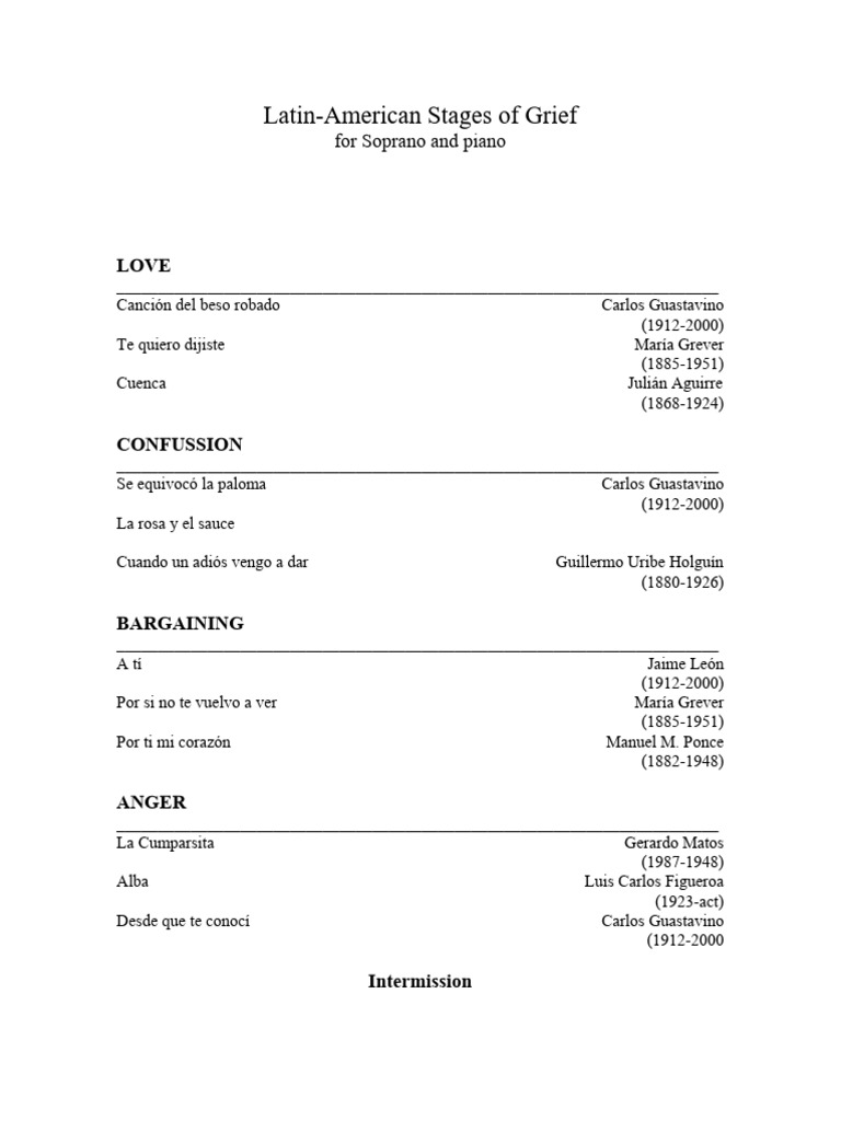 Recital Sample | PDF