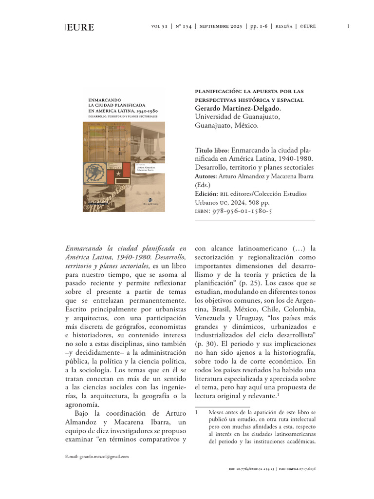 E154.+Reseña_Martinez | PDF | México | America latina