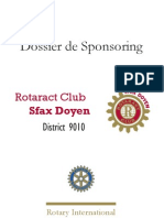 Dossiers de Sponsoring