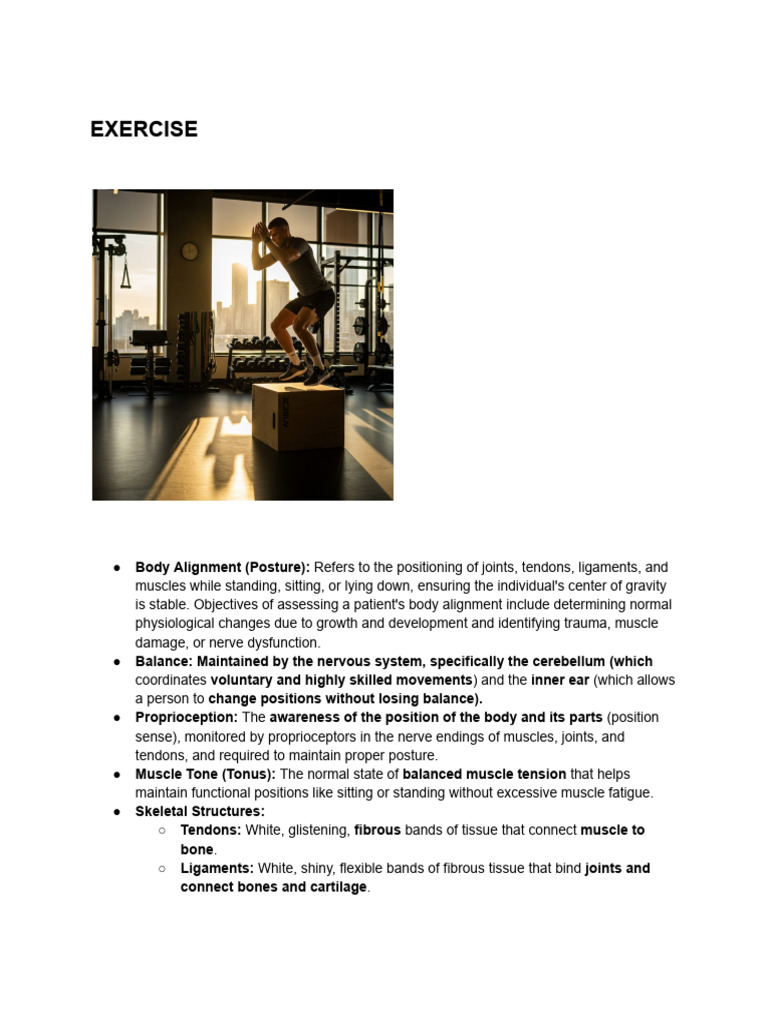 Exercise and Mobility Assessment Guide | PDF | Osteoarthritis | Heart