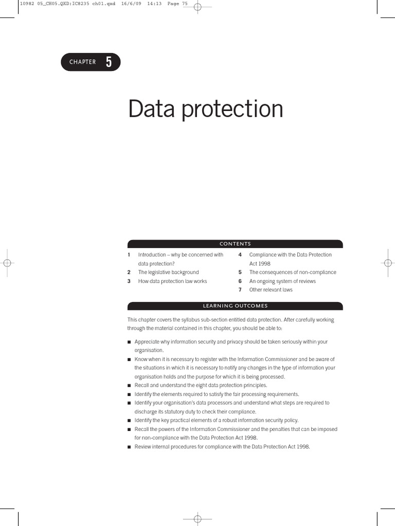 h CorpAdmin 6thEd StudyText Chapter5 | PDF | Information Privacy ...