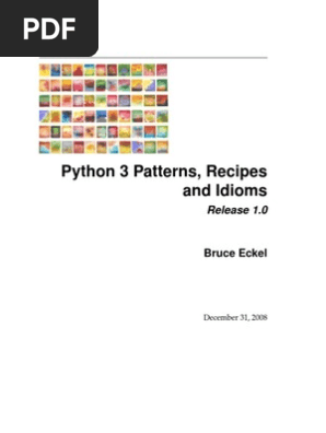Python 3 Patterns Idioms
