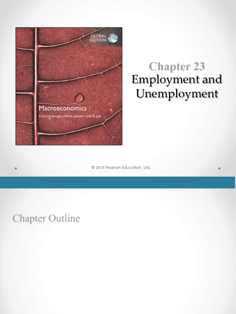 Ec102 Chapter 23 Copy | PDF | Labour Economics | Economic Equilibrium