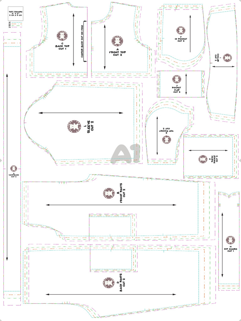 Kids Clothing Pattern Guide | PDF | Clothing | Fashion