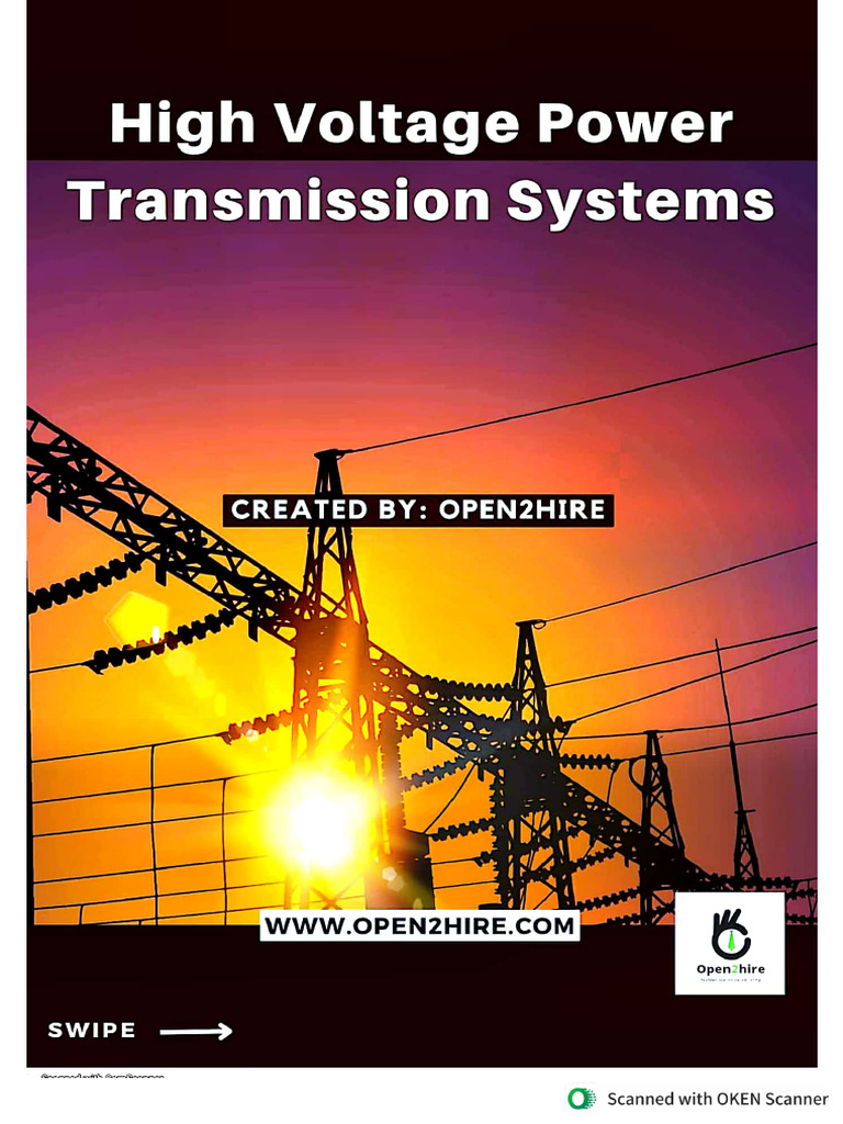 High Voltage Power Transmission System | PDF