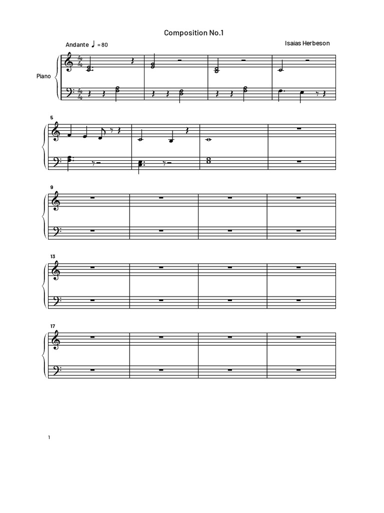 My Score 1 | PDF
