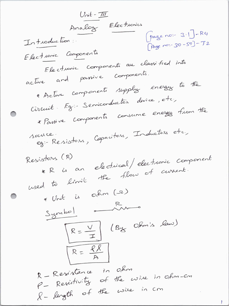 Beee Unit III | PDF