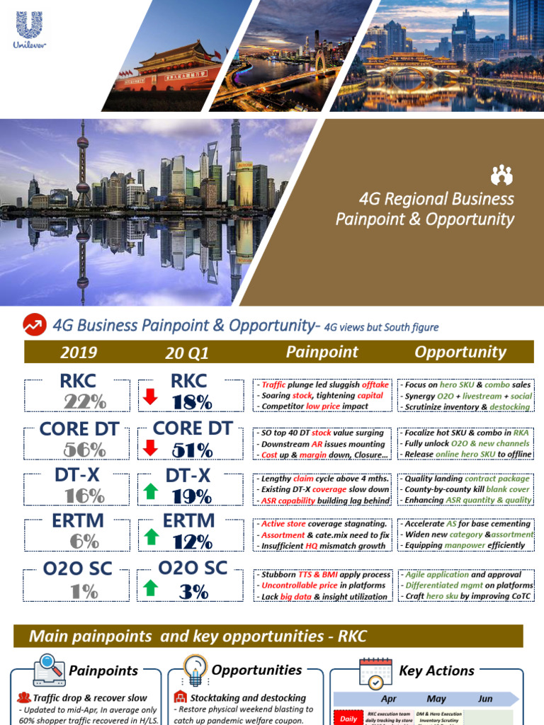 4G Regional Key Issue & Opps Pre-reading | PDF | Business | Marketing