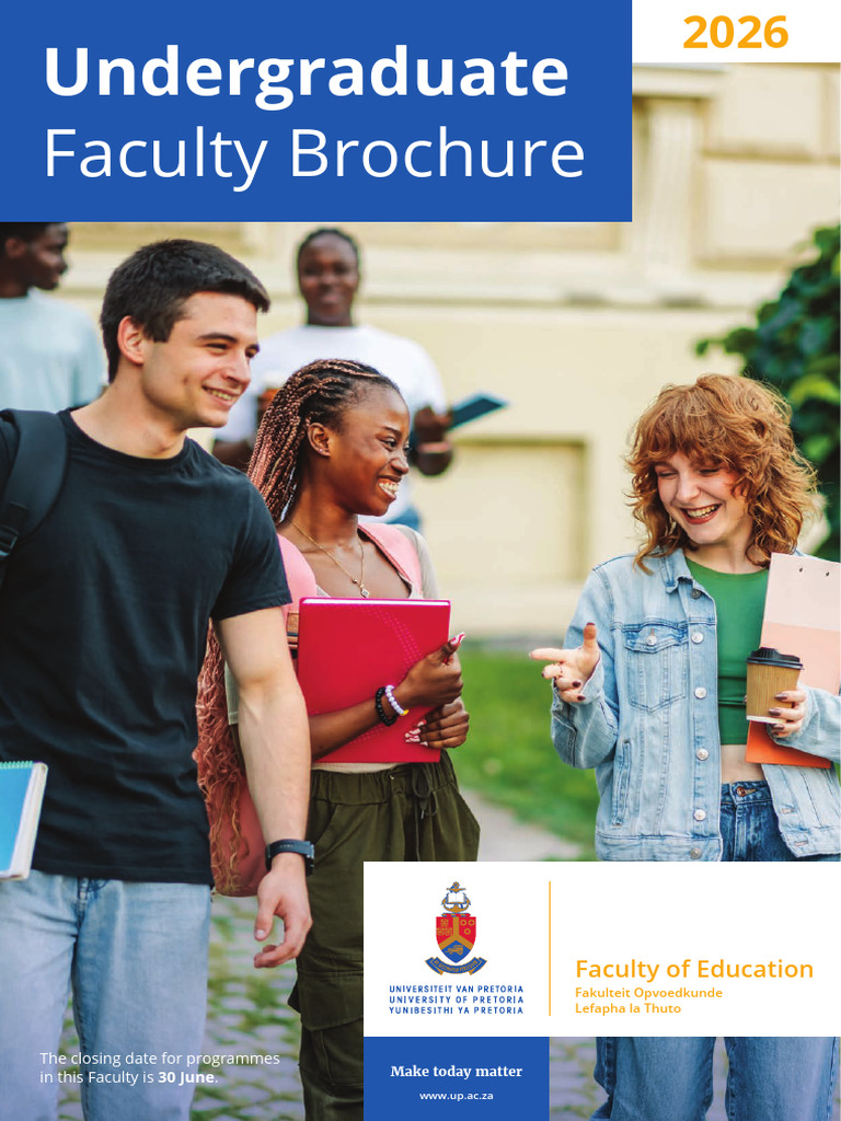 University of Pretoria Education Programs | PDF | University And ...