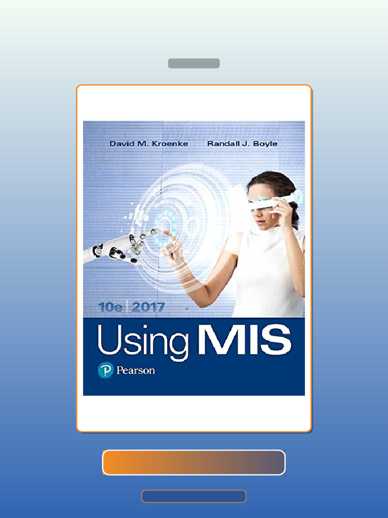 Test Bank for Using MIS 10th Edition | PDF | Multiple Choice | Science