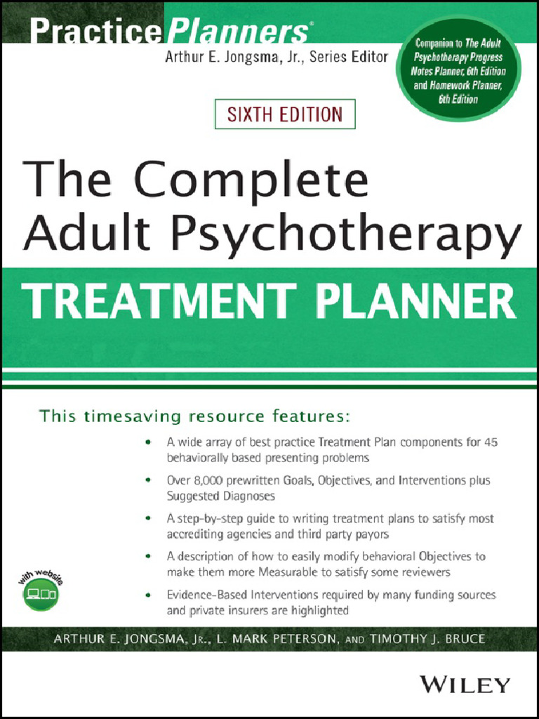 Comprehensive Treatment Planning Guide | PDF | Mental Disorder | Major ...