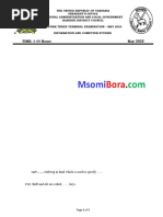 ICS Practical Exam Mock 2021 | PDF | Computing | Software