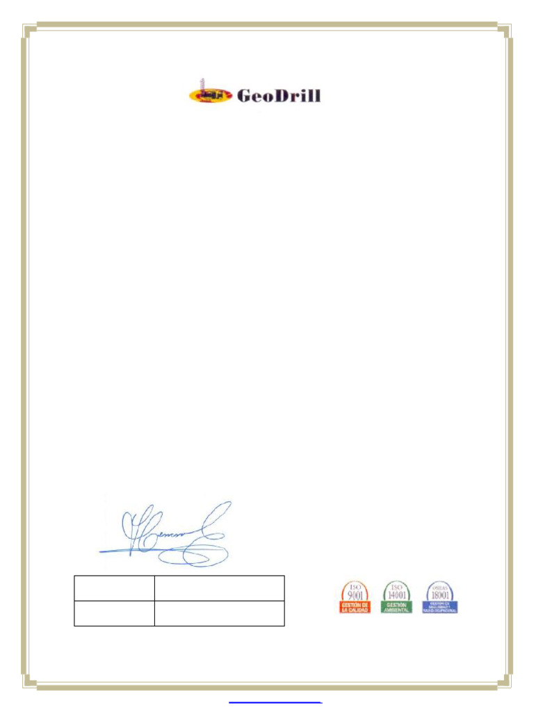 Politica de Gestion Empresarial Geodrill-mex | PDF