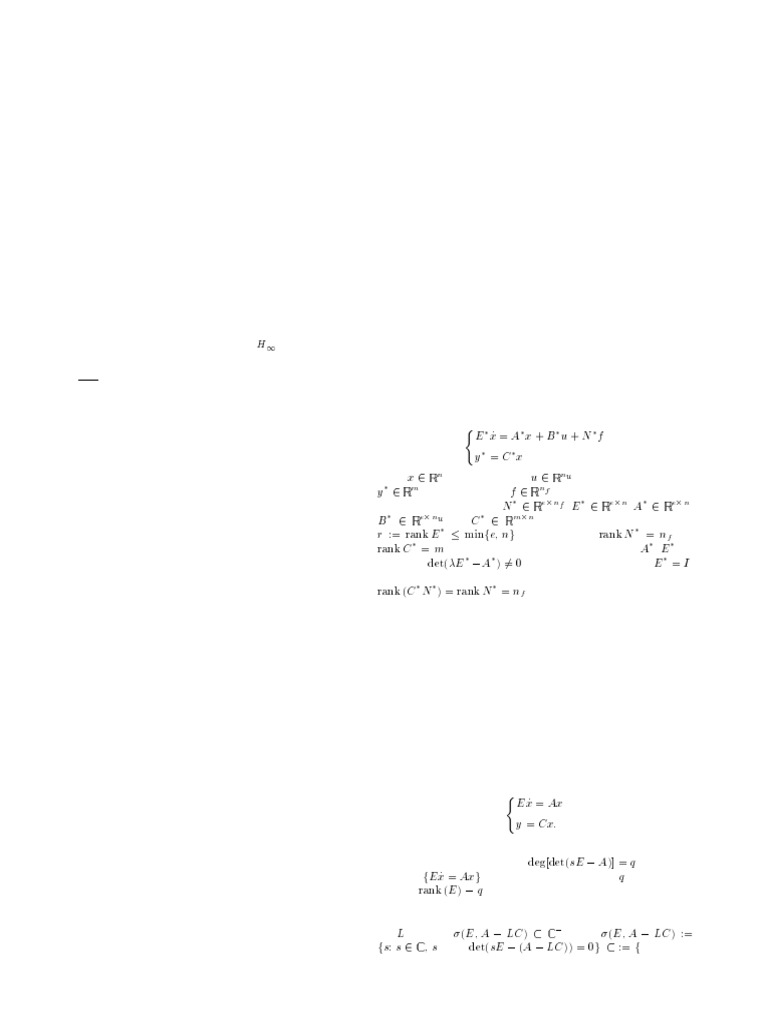 Proportional-Integral Observer Design | PDF | Linear Algebra | Applied ...