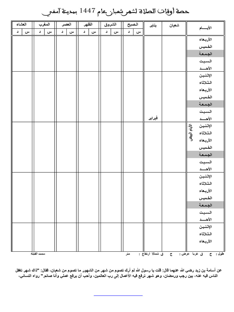 ASFI_CHAABAN_1447 | PDF