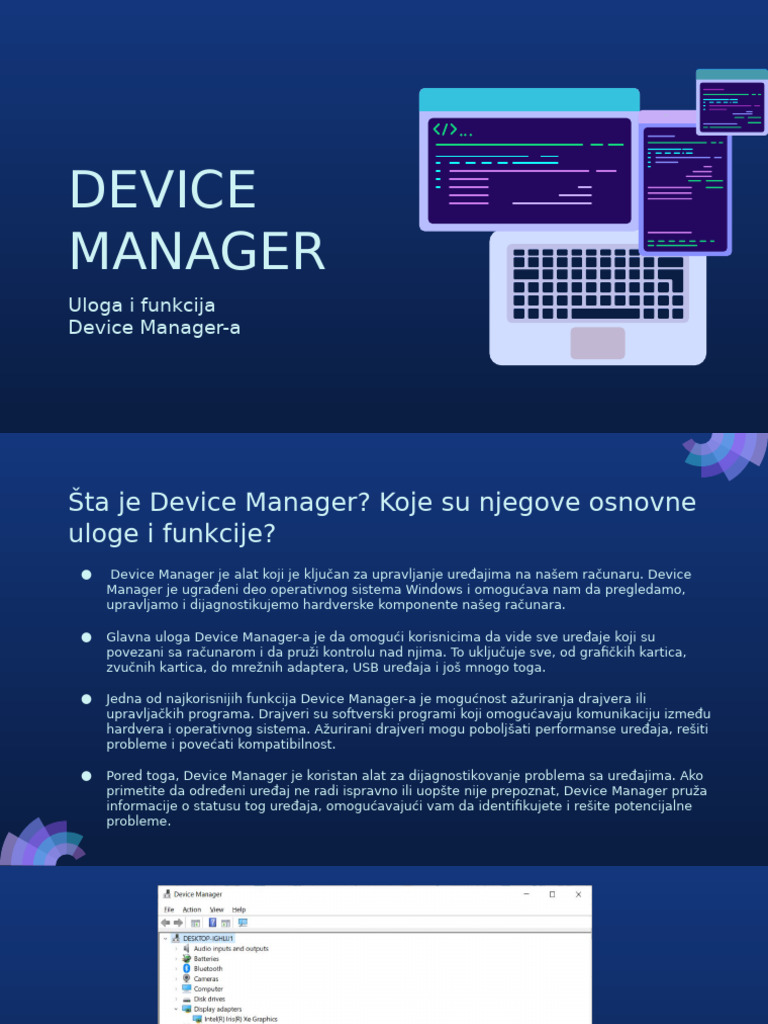 Device Manager | PDF