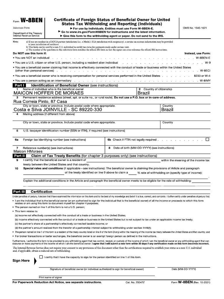 Form | PDF