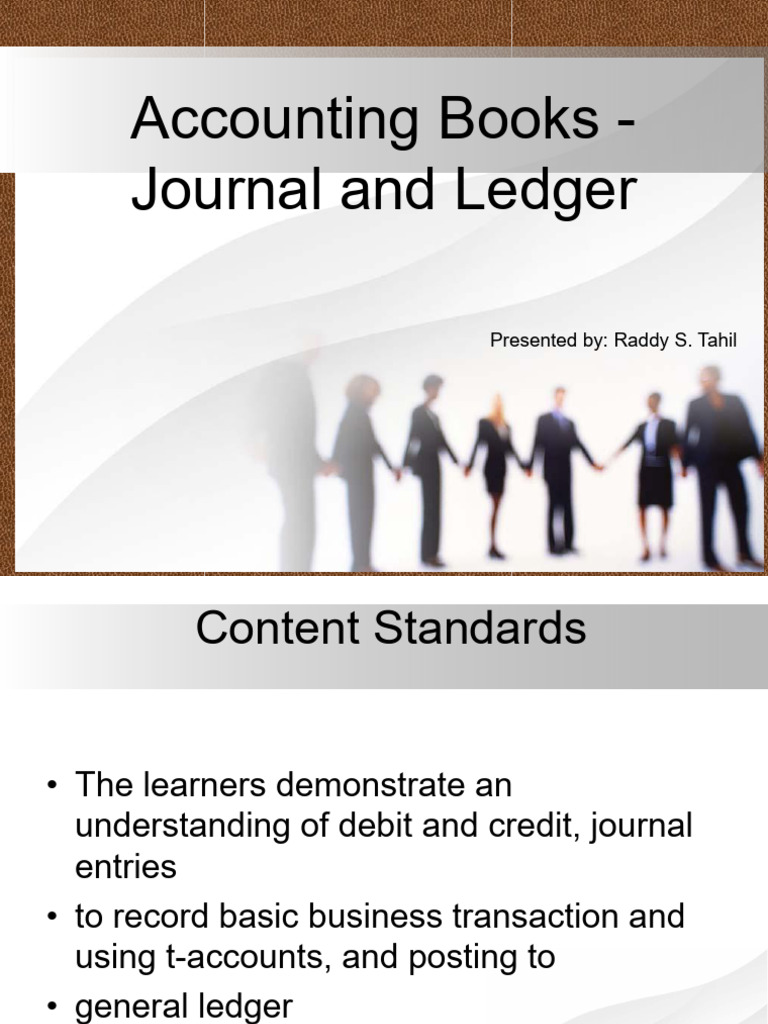 Understanding Journals and Ledgers | PDF | Debits And Credits | Business