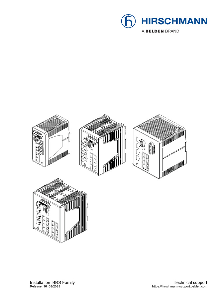 BRS Family Installation Manual 2025 | PDF | Power Supply | Fuse ...