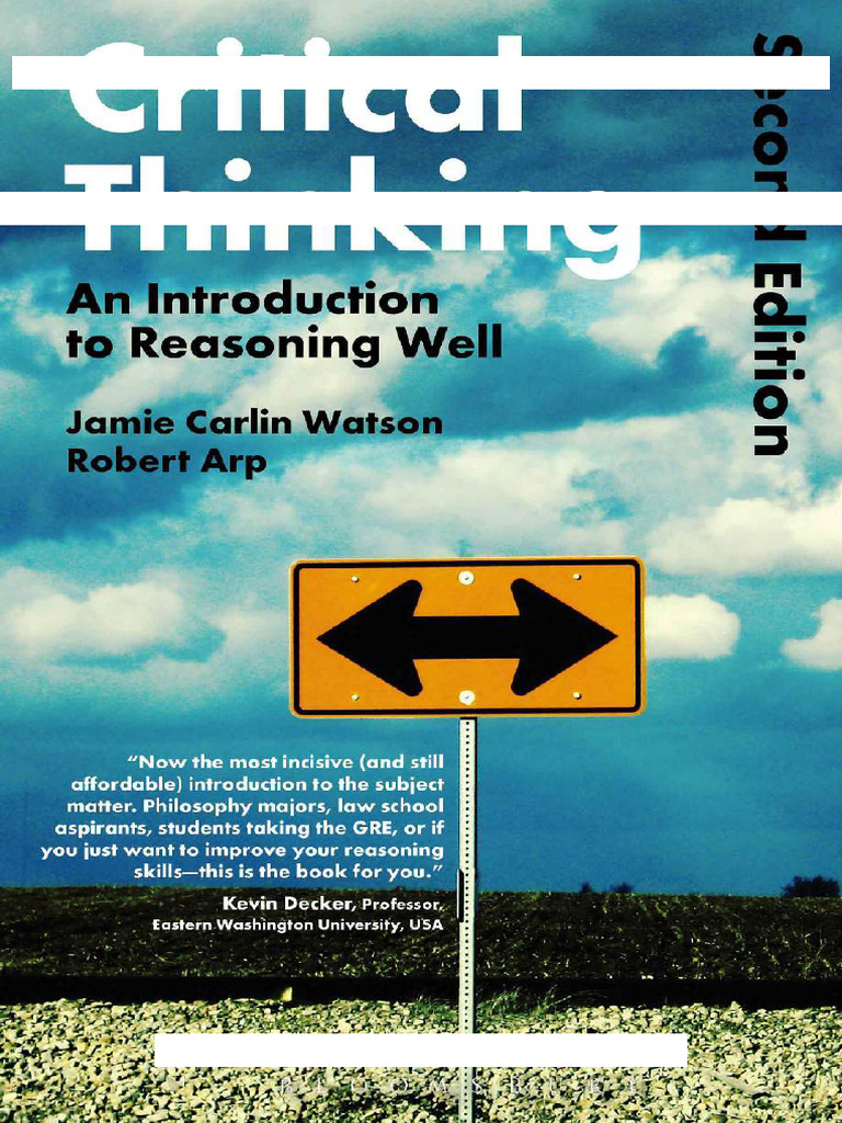 Critical Thinking: Reasoning Well Guide | PDF | Inductive Reasoning ...