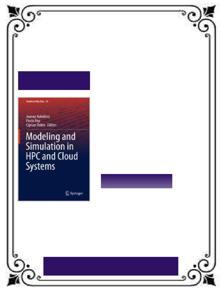 Modeling and Simulation in HPC and Cloud Systems 1st Edition Joanna ...