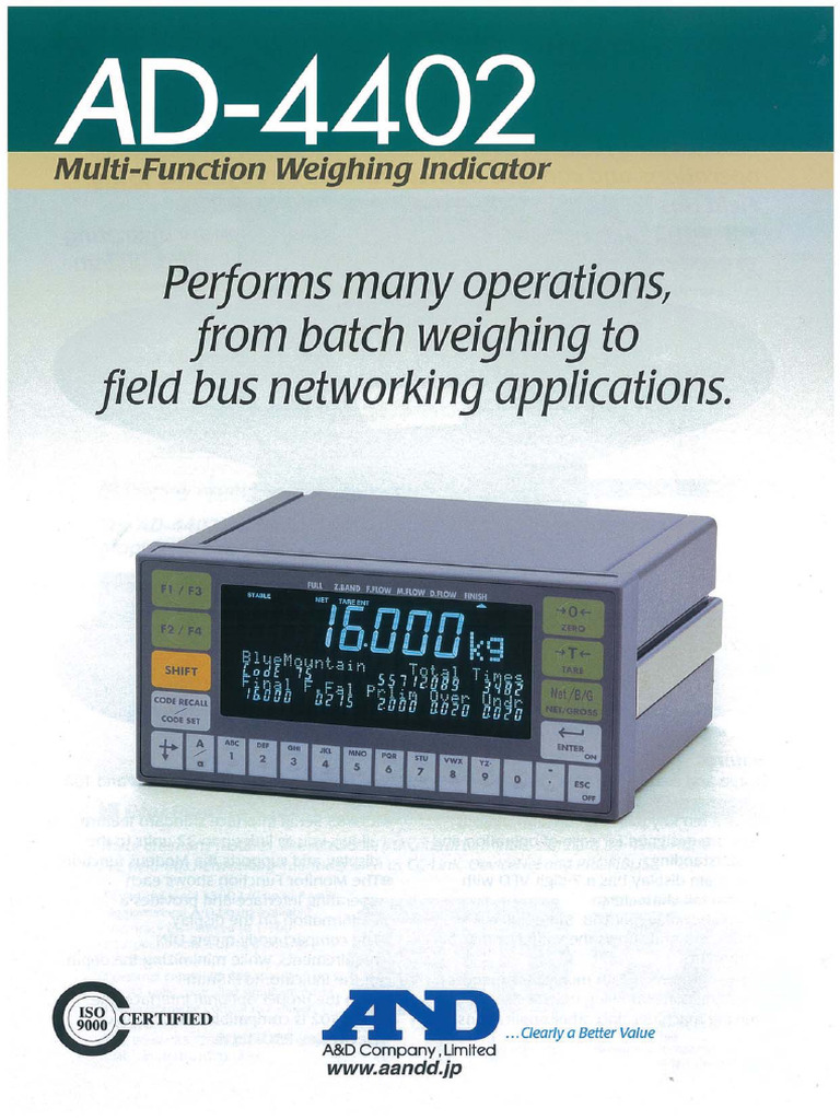 Ad 4402 | PDF